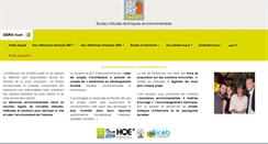 Desktop Screenshot of geranium-environnement.com